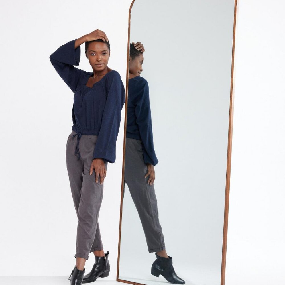 Luna Top - Dark Blue